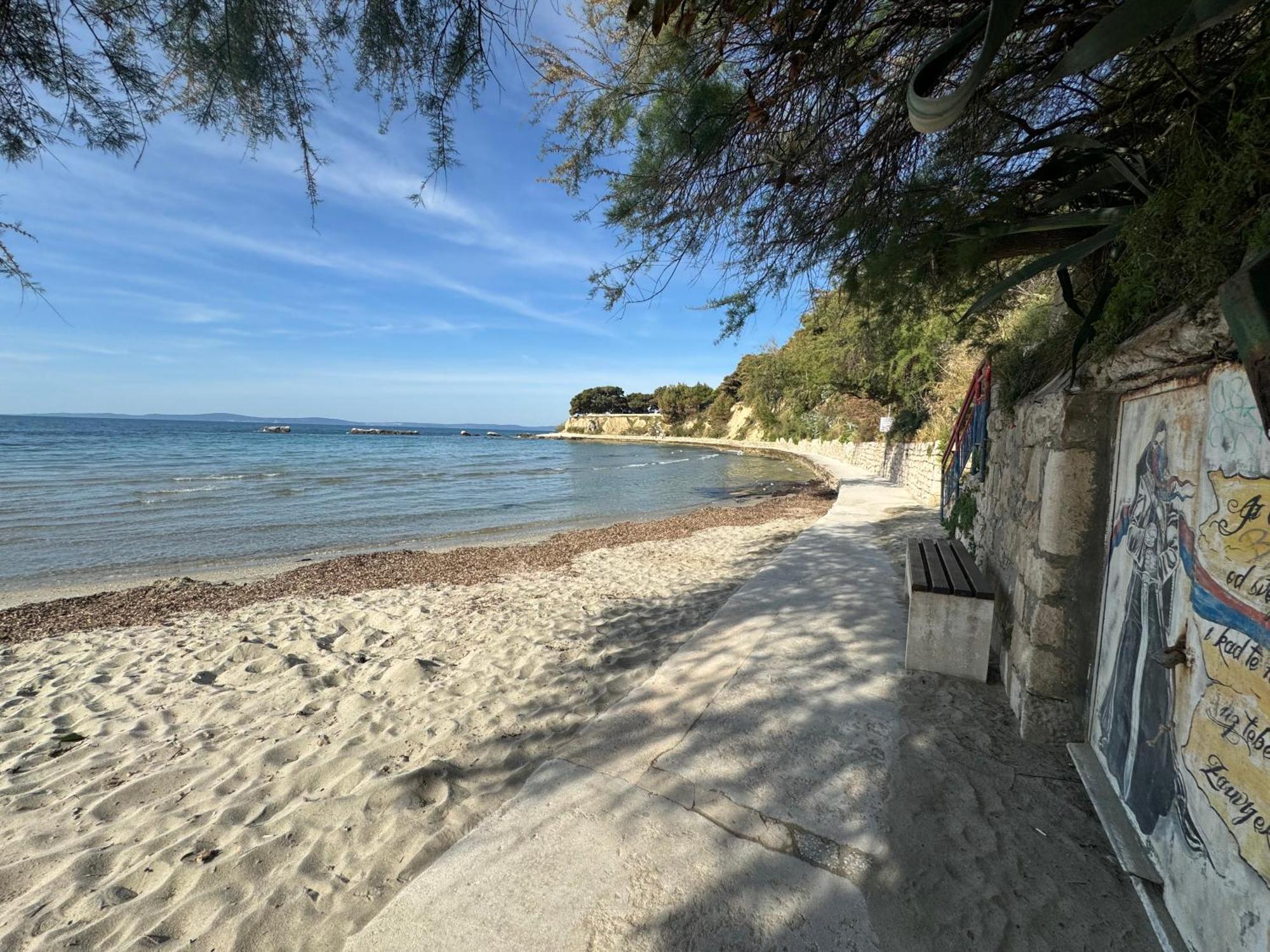 Lodore Del Mare Apartment On The Beach Split Eksteriør bilde
